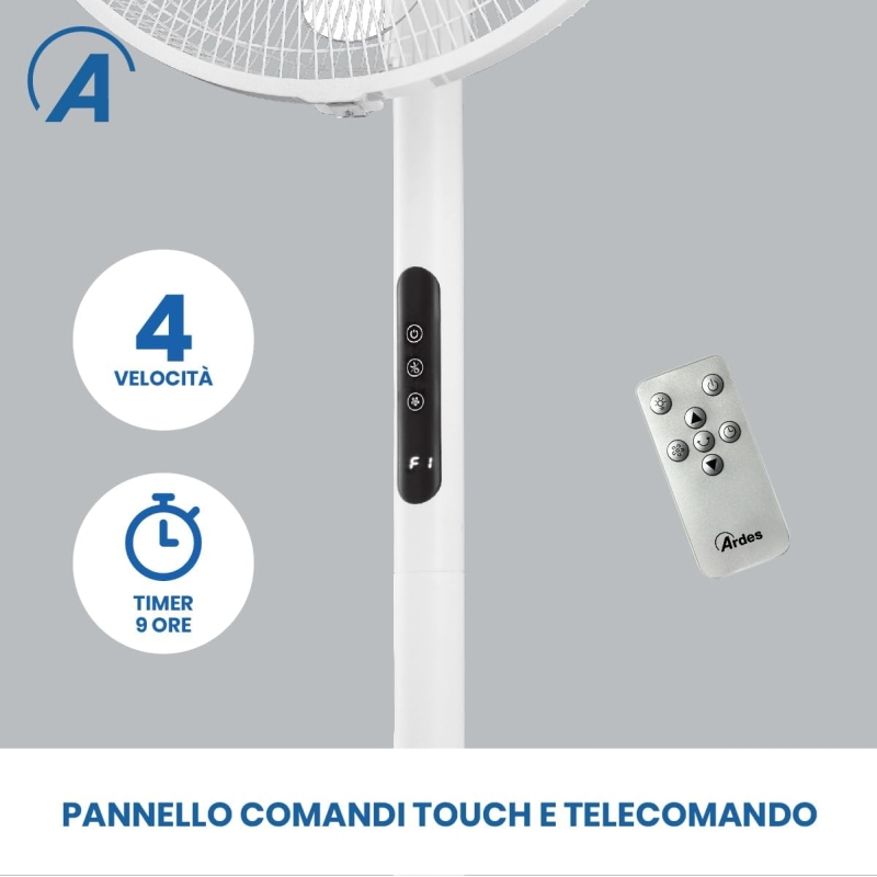 ARDES AR5PR4003 VENTILATORE A PIANTANA ALTEZZA...