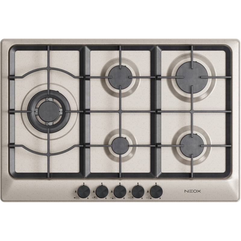 NEOX A0755VPGC ECO LINE 75 PIANO COTTURA 75CM 5 FUOCHI A GAS - AVENA