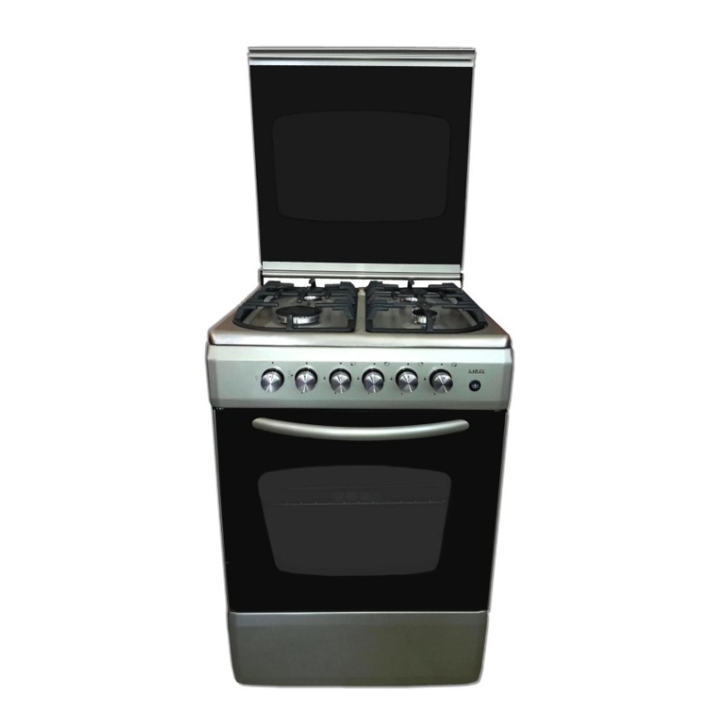 LAREL L6005VXG CUCINA 60X60 4 FUOCHI A GAS E FORNO A GAS - INOX