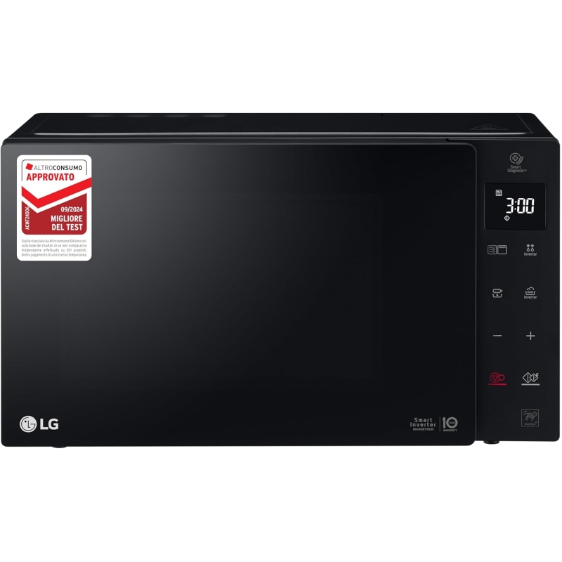 LG MH6535GIB FORNO A MICROONDE 25LT CON GRILL - NERO