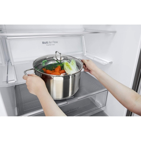 LG GBB569NSAGB FRIGORIFERO COMBINATO TOTAL NO FROST 462LT WIFI 70CM CLASSE D INOX