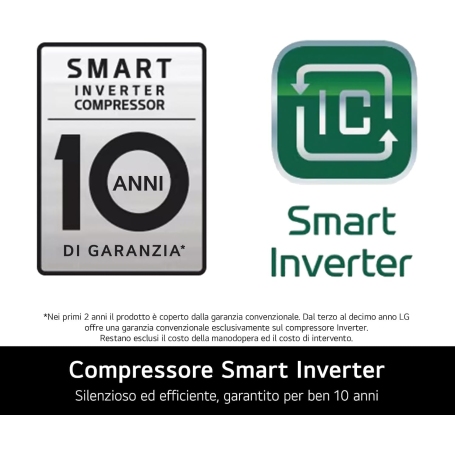 LG GBB569NSAGB FRIGORIFERO COMBINATO TOTAL NO FROST 462LT WIFI 70CM CLASSE D INOX