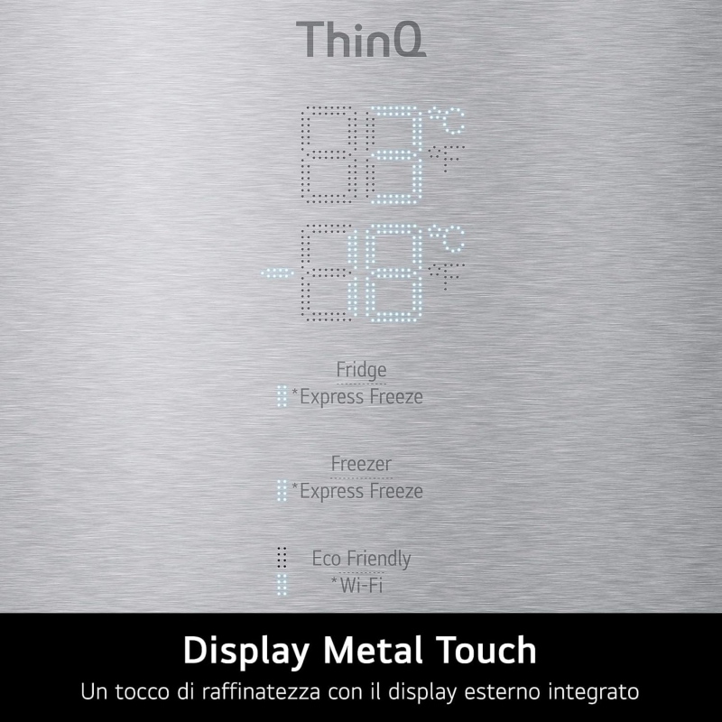 LG GBB569NSAGB FRIGORIFERO COMBINATO TOTAL NO...