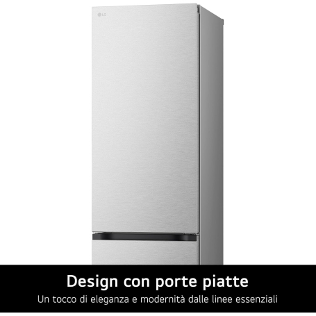 LG GBV7280BMB FRIGORIFERO COMBINATO 387LT NO FROST CLASSE B ARGENTO