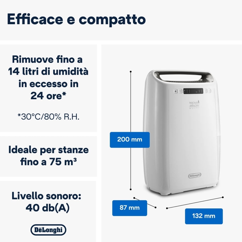 DE LONGHI DEXD214RF TASCIUGO ARIADRY MULTI...
