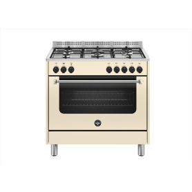 LA GERMANIA AMN965ECRV CUCINA 90X60 5 FUOCHI A GAS FORNO...