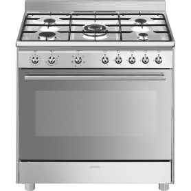 SMEG SX91GM CUCINA 90x60CM 5 FUOCHI A GAS E FORNO...