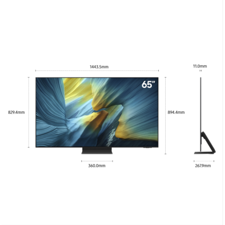 SAMSUNG QE65S95FATXZT TV OLED 65'' 4K SMART TV DVB-T2 HEVC MAIN10/DVB-S2