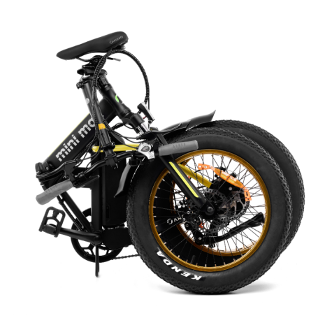 ARGENTO MINIMAX YELLOW BICICLETTA ELETTRICA RUOTE 20" AUTONOMIA 70KM - AR-BI-220009