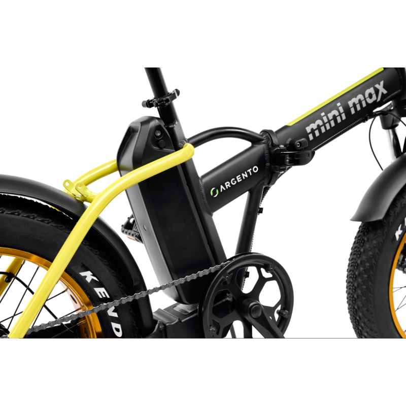 ARGENTO MINIMAX YELLOW BICICLETTA ELETTRICA...