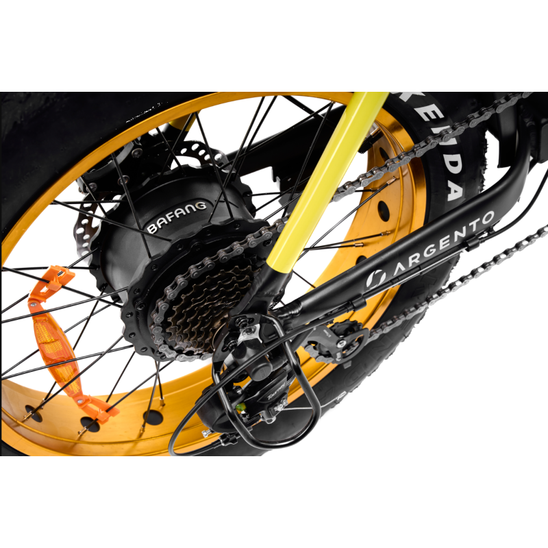 ARGENTO MINIMAX YELLOW BICICLETTA ELETTRICA...