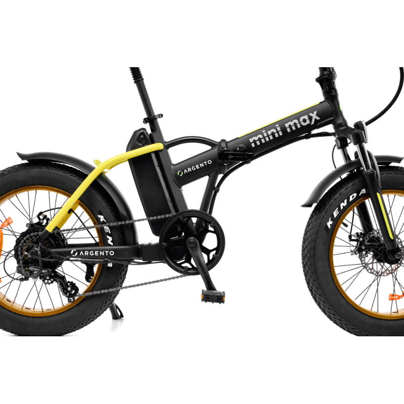 ARGENTO MINIMAX YELLOW BICICLETTA ELETTRICA...