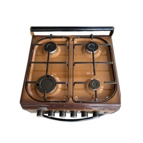 LAREL L5005VM CUCINA 50X50 4 FUOCHI A GAS E FORNO A GAS - MARRONE