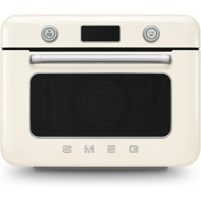 SMEG COF01CREU FORNO COMBINATO A VAPORE DA APPOGGIO 10 IN 1 30LT COLORE PANNA