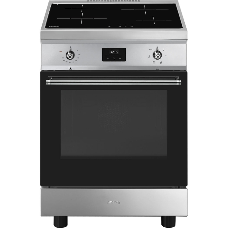 SMEG C6IMXT2 CUCINA A INDUZIONE 60x60 CON FORNO ELETTRICO - INOX