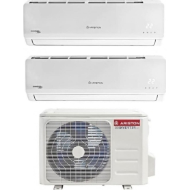 ARISTON DUALC50XD0 KIT CLIMATIZZATORE 12000 + 12000 BTU...