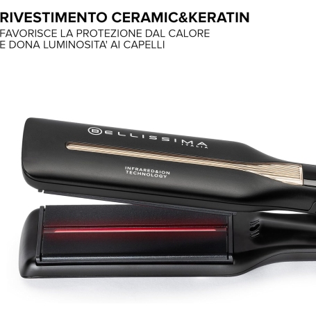 BELLISSIMA IMETEC PIASTRA PER CAPELLI PROFESSIONALE 4XL ABSOLUTE - 11873