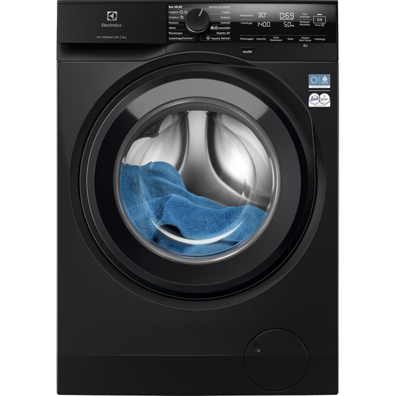 ELECTROLUX EW7F49DG LAVATRICE 9KG 1400 GIRI VAPORE CLASSE A