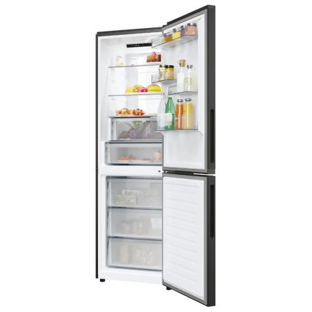 CANDY CNCQ4T618EB FRIGORIFERO COMBINATO 355LT NO FROST CLASSE E NERO