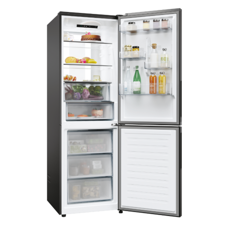 CANDY CNCQ4T618EB FRIGORIFERO COMBINATO 355LT NO FROST CLASSE E NERO