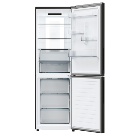 CANDY CNCQ4T618EB FRIGORIFERO COMBINATO 355LT NO FROST CLASSE E NERO