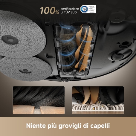 DREAME X50 ULTRA COMPLETE COMBO ASPIRAPOLVERE E LAVAPAVIMENTI - DREVMX50BK485