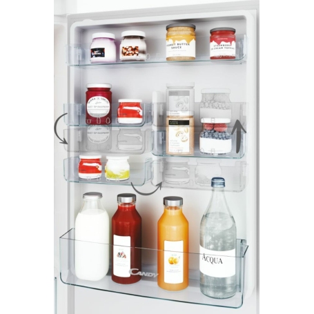 CANDY CNBQL3518EV FRIGORIFERO COMBINATO DA INCASSO LOW FROST 263LT WIFI CLASSE E