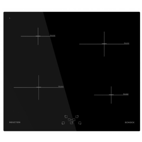 SCHOCK PC60 STI64BK3 PIANO COTTURA A INDUZIONE 60CM 4...