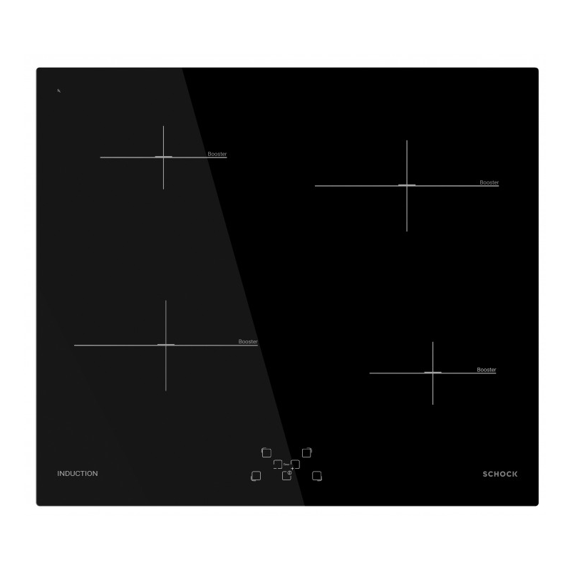 SCHOCK PC60 STI64BK3 PIANO COTTURA A INDUZIONE 60CM 4 ZONE COTTURA - NERO