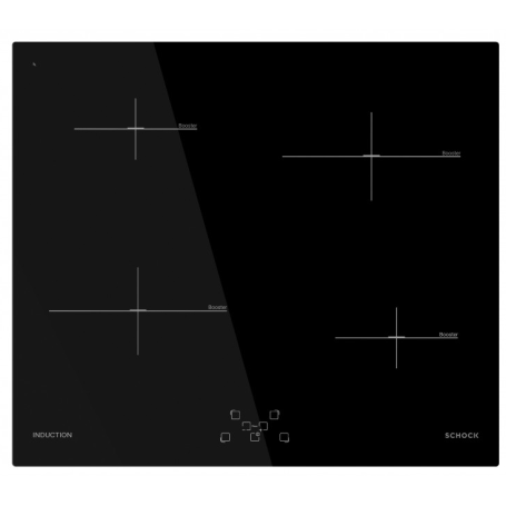 SCHOCK PC60 STI64BK3 PIANO COTTURA A INDUZIONE 60CM 4 ZONE COTTURA - NERO