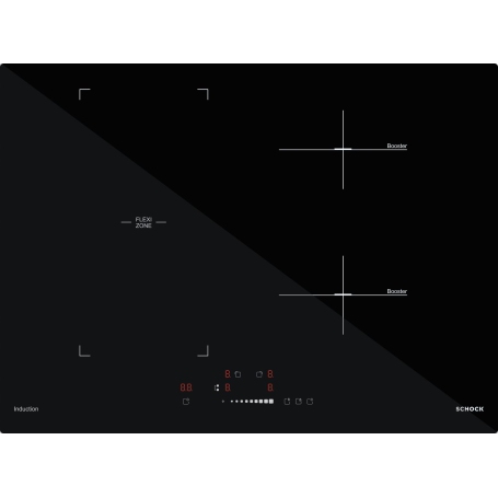 SCHOCK PC70 STIB74BK PIANO COTTURA A INDUZIONE 70CM 4 ZONE COTTURA - NERO