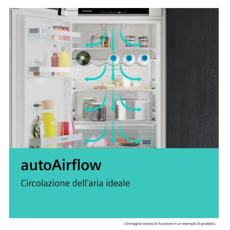 SIEMENS KB96NVSE0 iQ300 FRIGORIFERO COMBINATO DA INCASSO 70CM NO FROST 383 LT WIFI CLASSE E