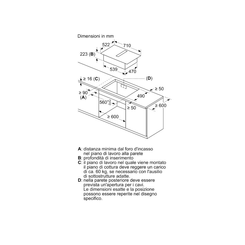 BOSCH PVQ711H26E PIANO COTTURA A INDUZIONE CON...