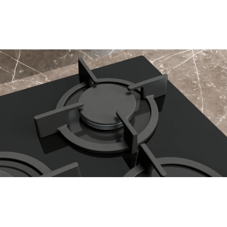 SIEMENS EP7A6QI10 PIANO COTTURA DA INCASSO 75CM 5 FUOCHI A GAS NERO