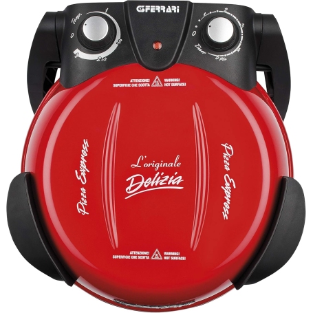 G3 Ferrari Delizia Forno per pizza 1200 W Rosso - G1000602