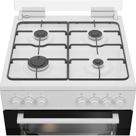 BEKO FBE62011WC CUCINA 60X60 4 FUOCHI CON FORNO ELETTRICO CLASSE A BIANCA