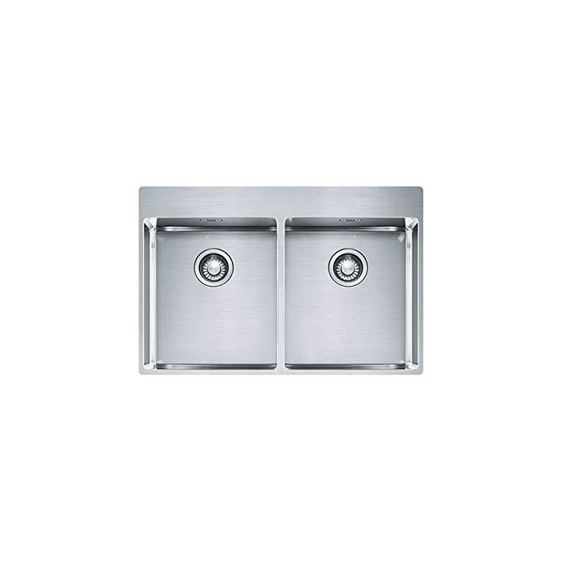 FRANKE 127.0369.314 LAVELLO 2 VASCHE 77x51CM INOX SATINATO