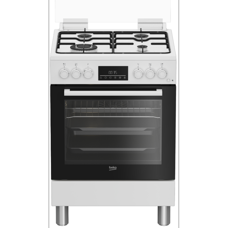 BEKO FBE62310GW CUCINA 60X60 4 FUOCHI CON FORNO ELETTRICO BIANCO