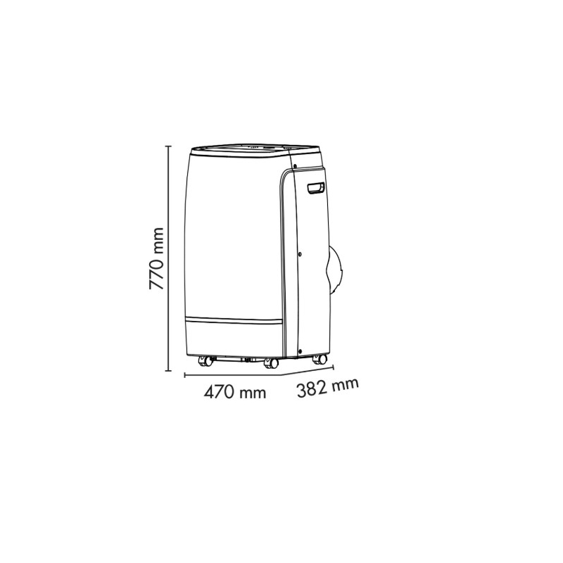 ARGO ELITE PLUS CONDIZIONATORE PORTATILE...