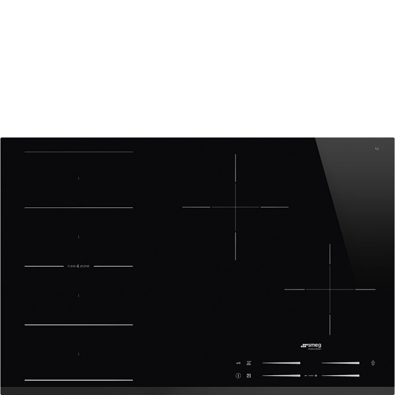 SMEG SI1F7845B PIANO COTTURA A INDUZIONE 78CM 4 ZONE DI COTTURA - NERO