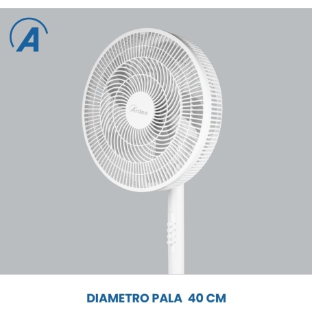 ARDES AR5PR4004 VENTILATORE A PIANTANA ALTEZZA REGOLABILE