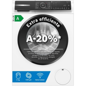 BOSCH WGH24400IT LAVATRICE 9KG 1400 GIRI VAPORE WIFI...