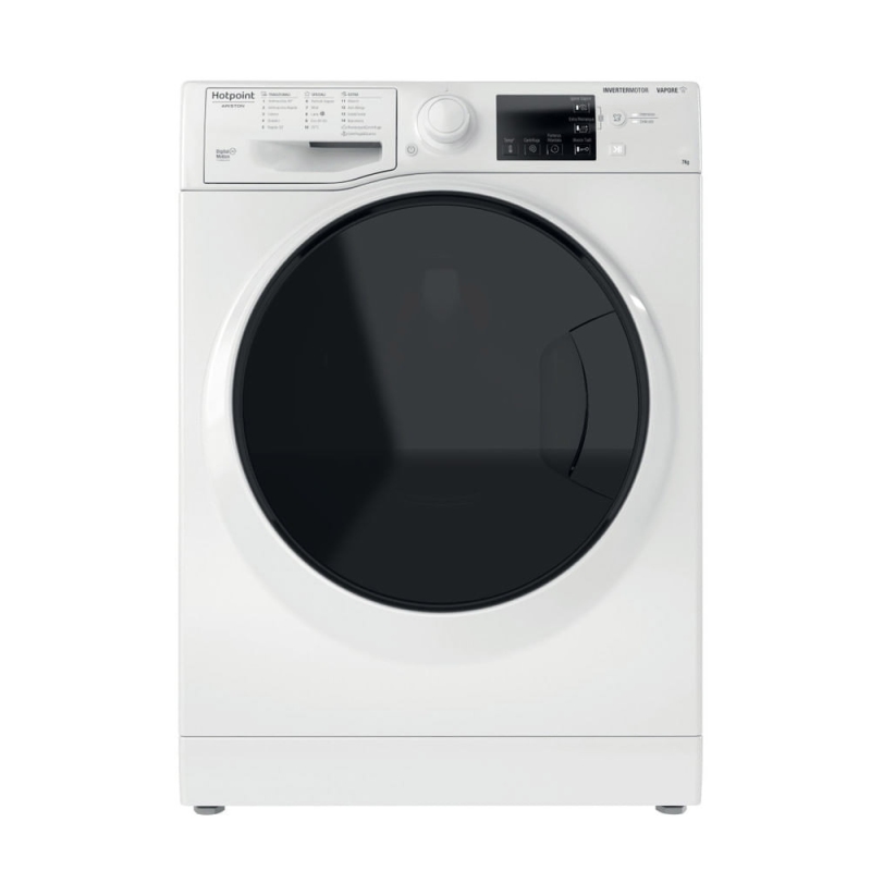 HOTPOINT ARISTON RSSG 725 D IT 7 LAVATRICE SLIM 49CM 7KG 1200 GIRI INVERTER VAPORE CLASSE B - RSSG725DIT