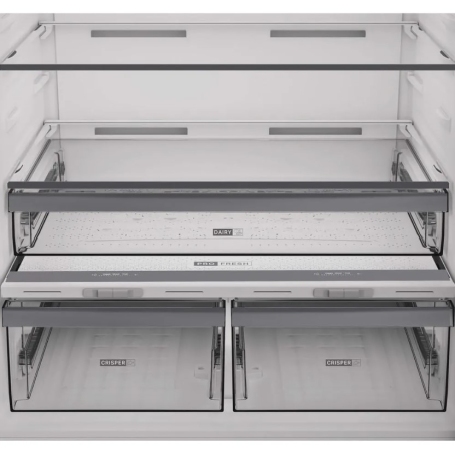 WHIRLPOOL WHK2 6614 X6E FRIGORIFERO COMBINATO 90CM NO FROST 615LT CLASSE C INOX
