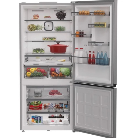 WHIRLPOOL WHK2 6614 X6E FRIGORIFERO COMBINATO 90CM NO FROST 615LT CLASSE C INOX
