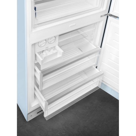 SMEG FAB38RPB5 FRIGORIFERO COMBINATO ANNI 50 481LT TOTAL NO FROST CLASSE E AZZURRO
