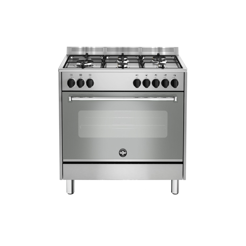 LA GERMANIA AMN965LEXV/24 CUCINA 90X60 5 FUOCHI A GAS FORNO ELETTRICO CLASSE A INOX