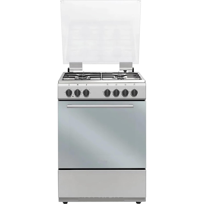 DE LONGHI DL664EX CUCINA 60X60 4 FUOCHI FORNO ELETTRICO - INOX