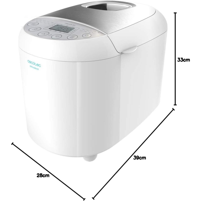 CECOTEC BREAD E CO 1000 DELICIOUS MACCHINA PER...