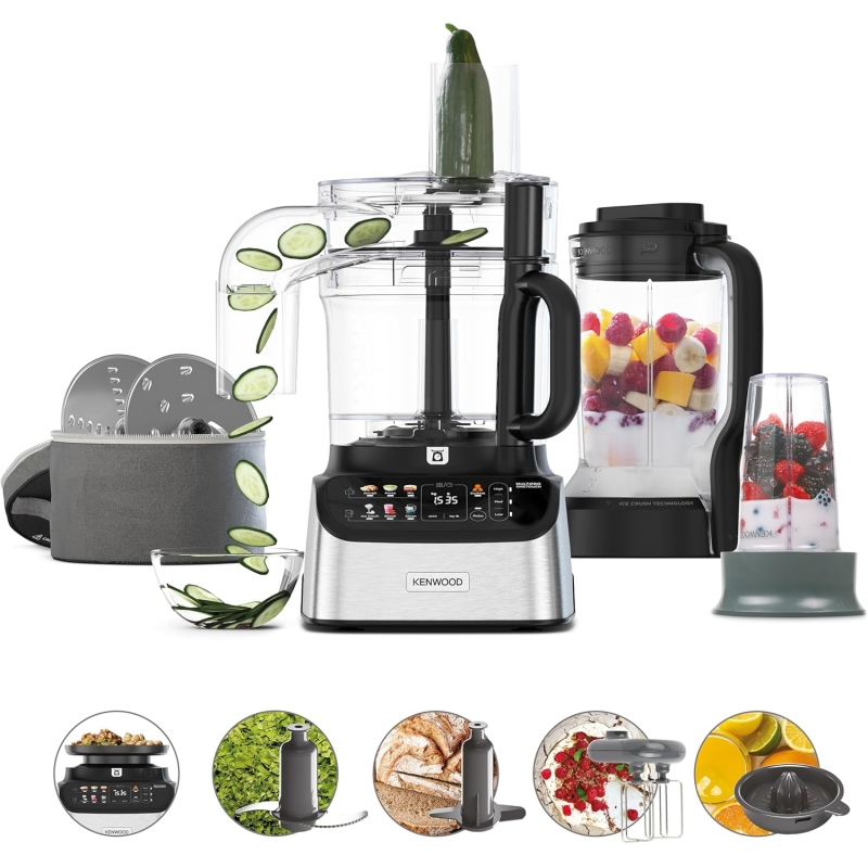 KENWOOD FDM73.850SS ROBOT DA CUCINA 1000W CAPACITA' 3 LT - FDM73850SS